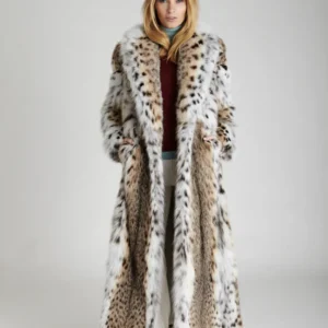American Lynx Fur Coat