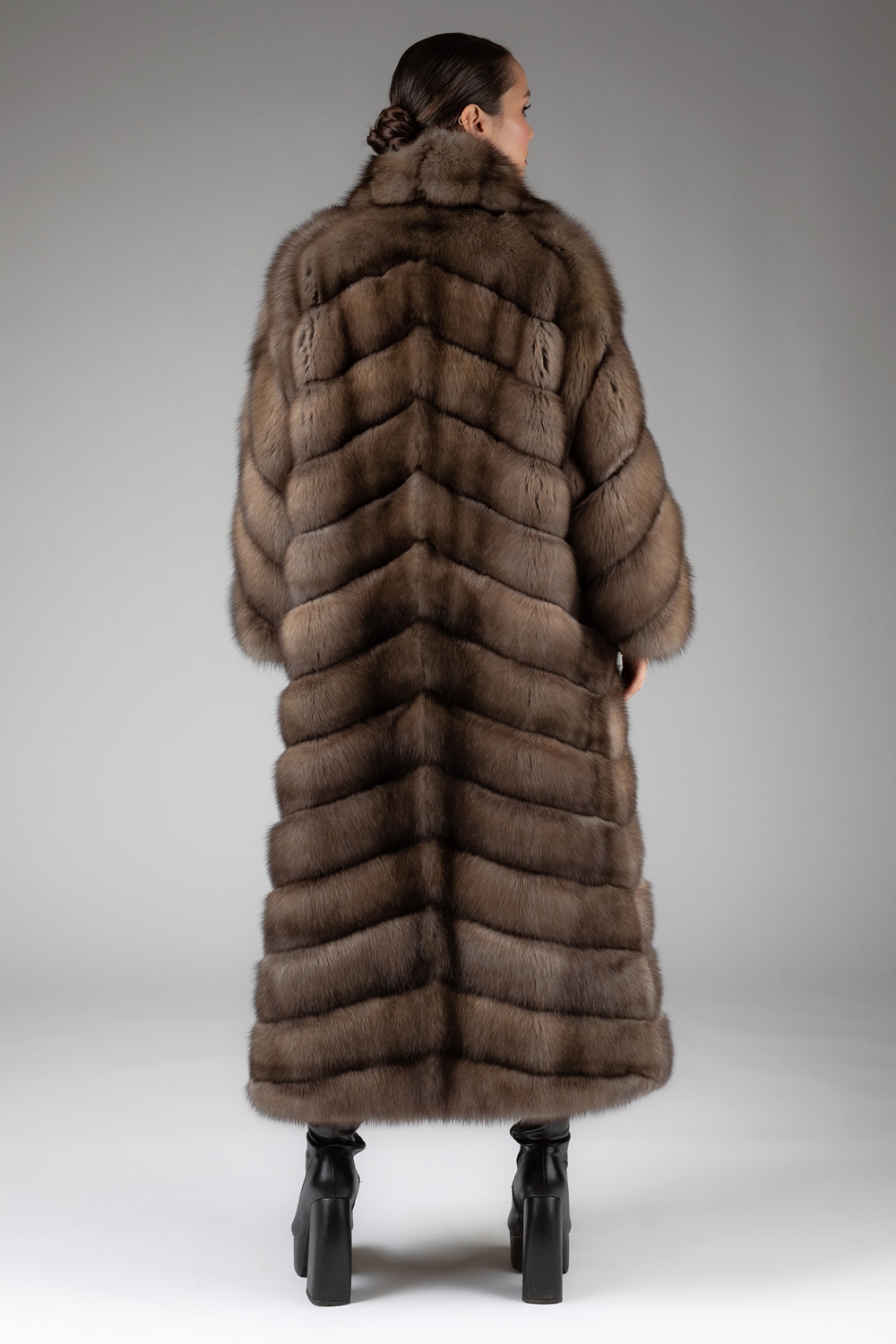 Reversible Sable Coat - Image 3