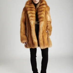 Red Fox Fur Jacket